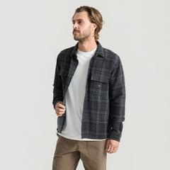 Nordsman Flannel in Black Heather