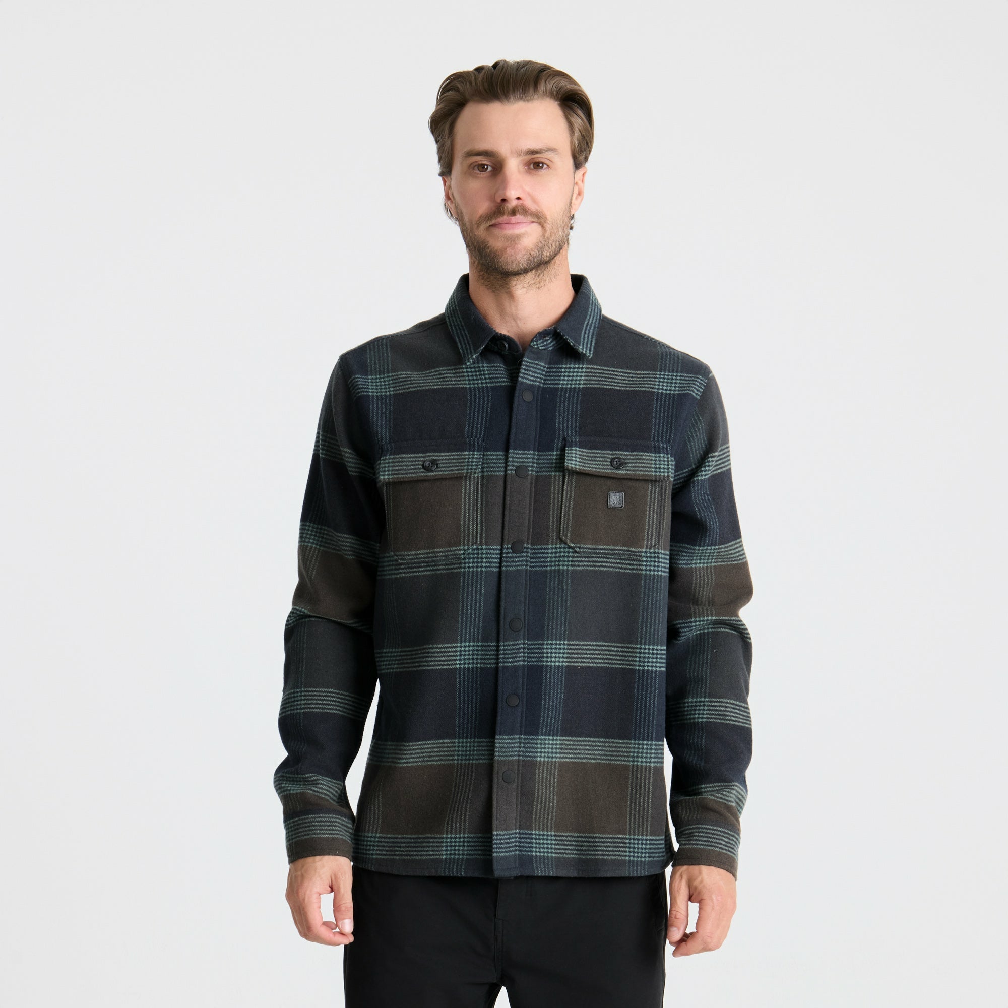 Nordsman Flannel in Deep Navy