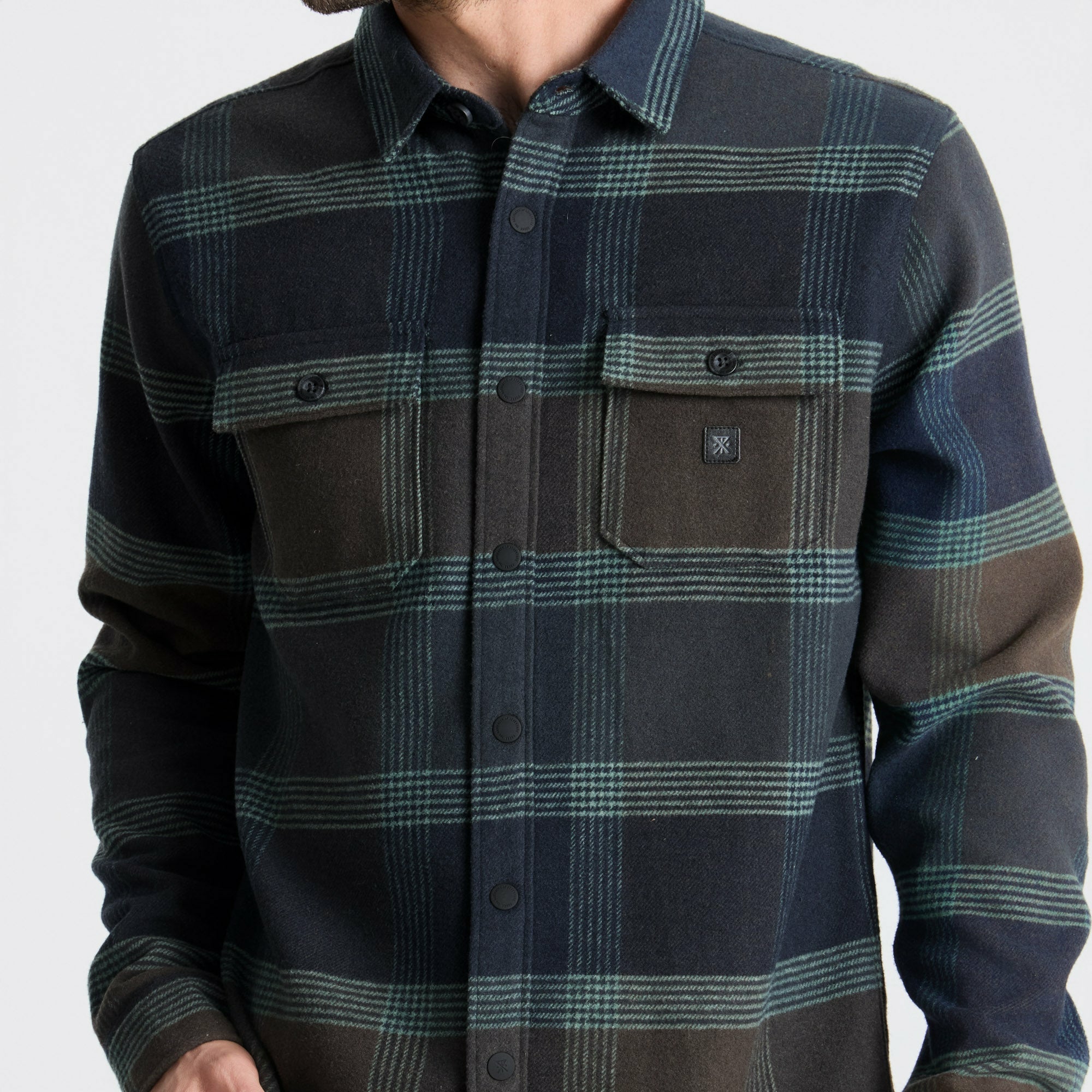 Nordsman Flannel in Deep Navy
