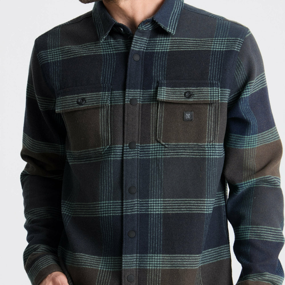 Nordsman Flannel in Deep Navy