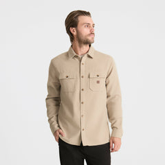 Nordsman Flannel in Fossil