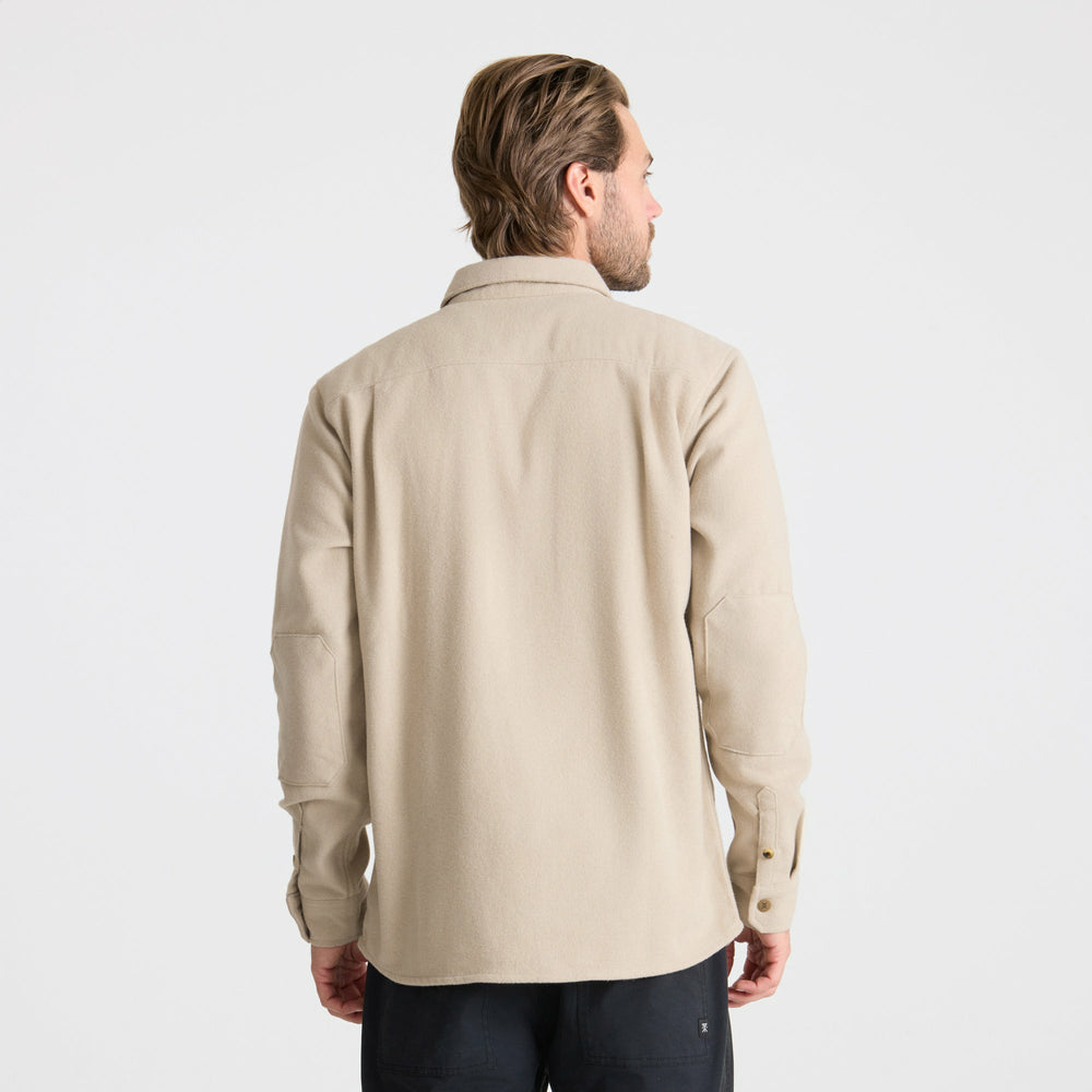 Nordsman Flannel in Fossil