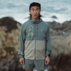 Secondwind 3.0 Jacket in Slate Green/Tan