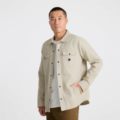 Hebrides Unlined Jacket in Fossil