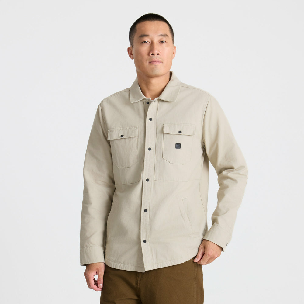 Hebrides Unlined Jacket in Fossil