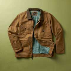Open Roads Waxed Canvas Jacket in Otter
