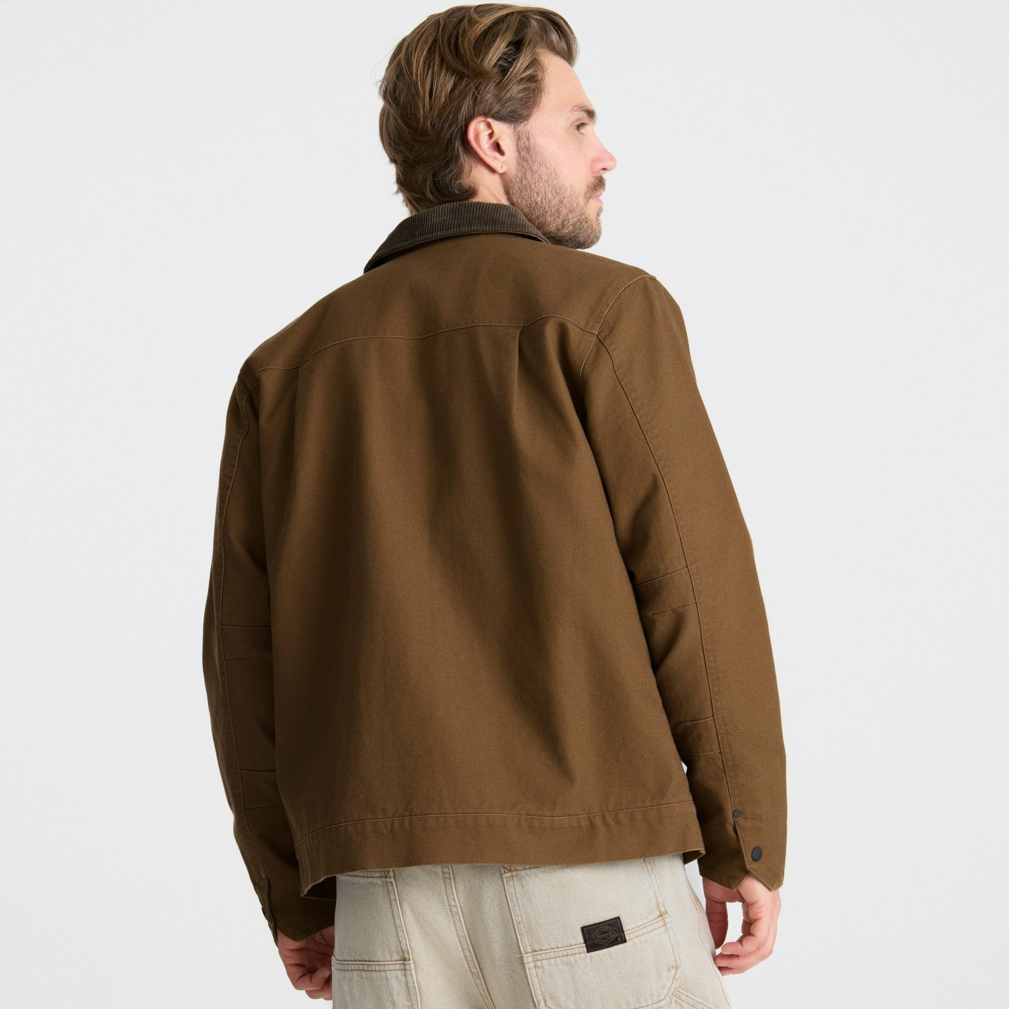 Open Roads Waxed Canvas Jacket in Otter
