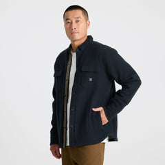 Backwoods Overshirt Jacket in Black