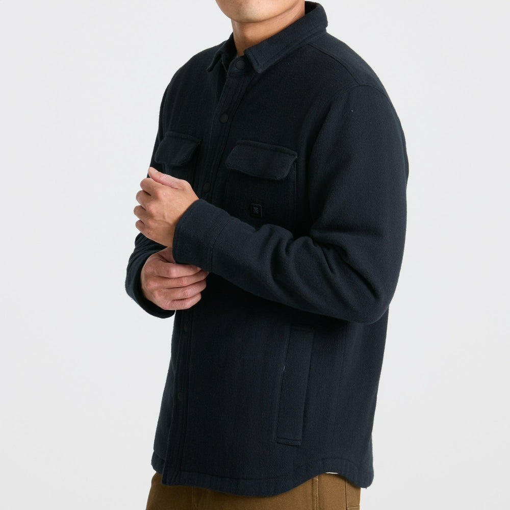 Backwoods Overshirt Jacket in Black