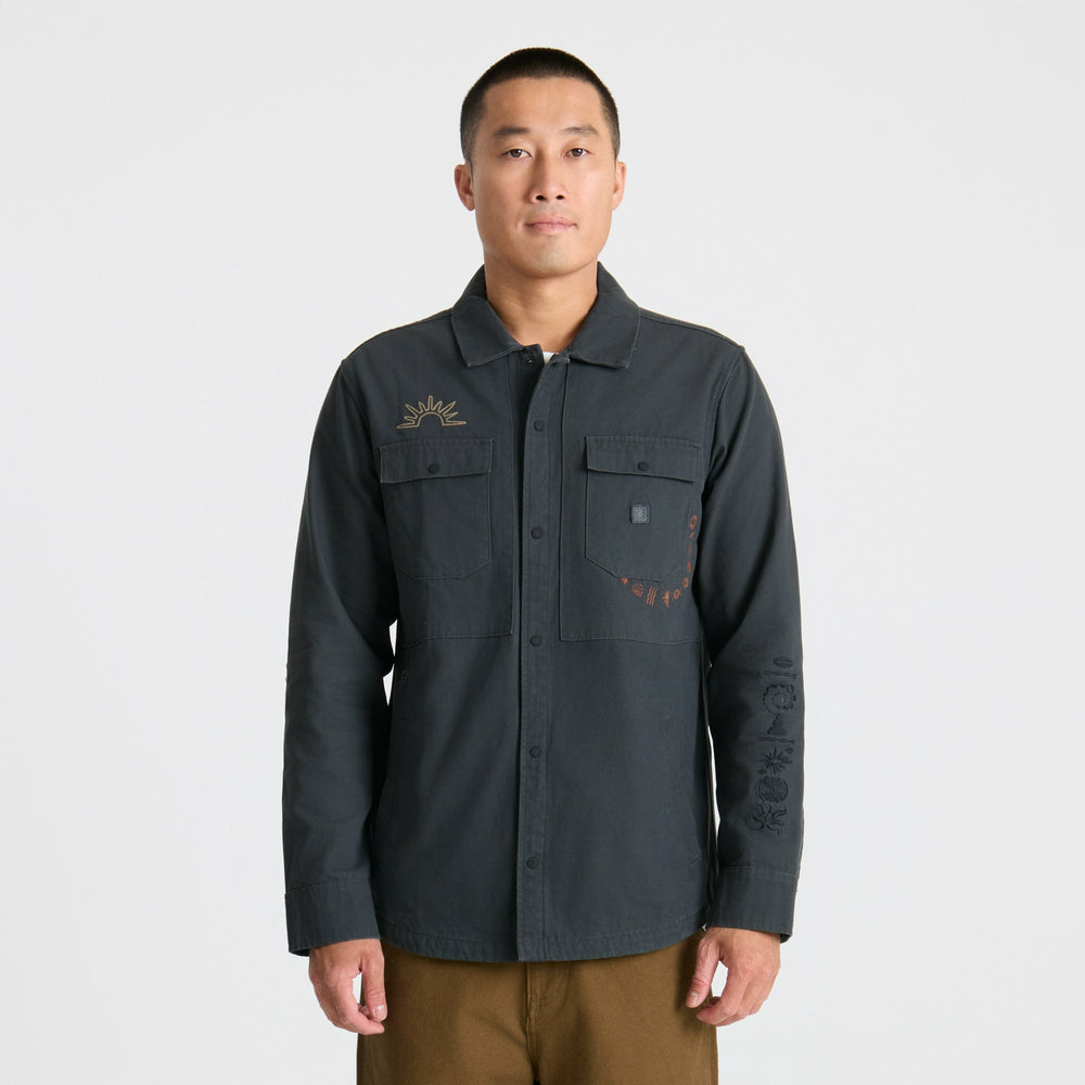 Hebrides Unlined Jacket in Onyx