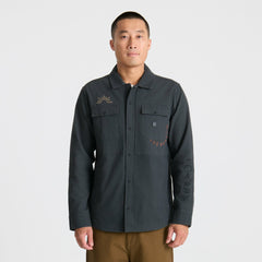 Hebrides Unlined Jacket in Onyx