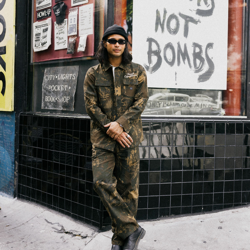 Hebrides Unlined Jacket in Camo