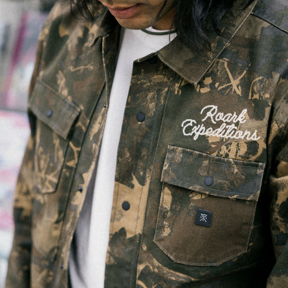 Hebrides Unlined Jacket in Camo