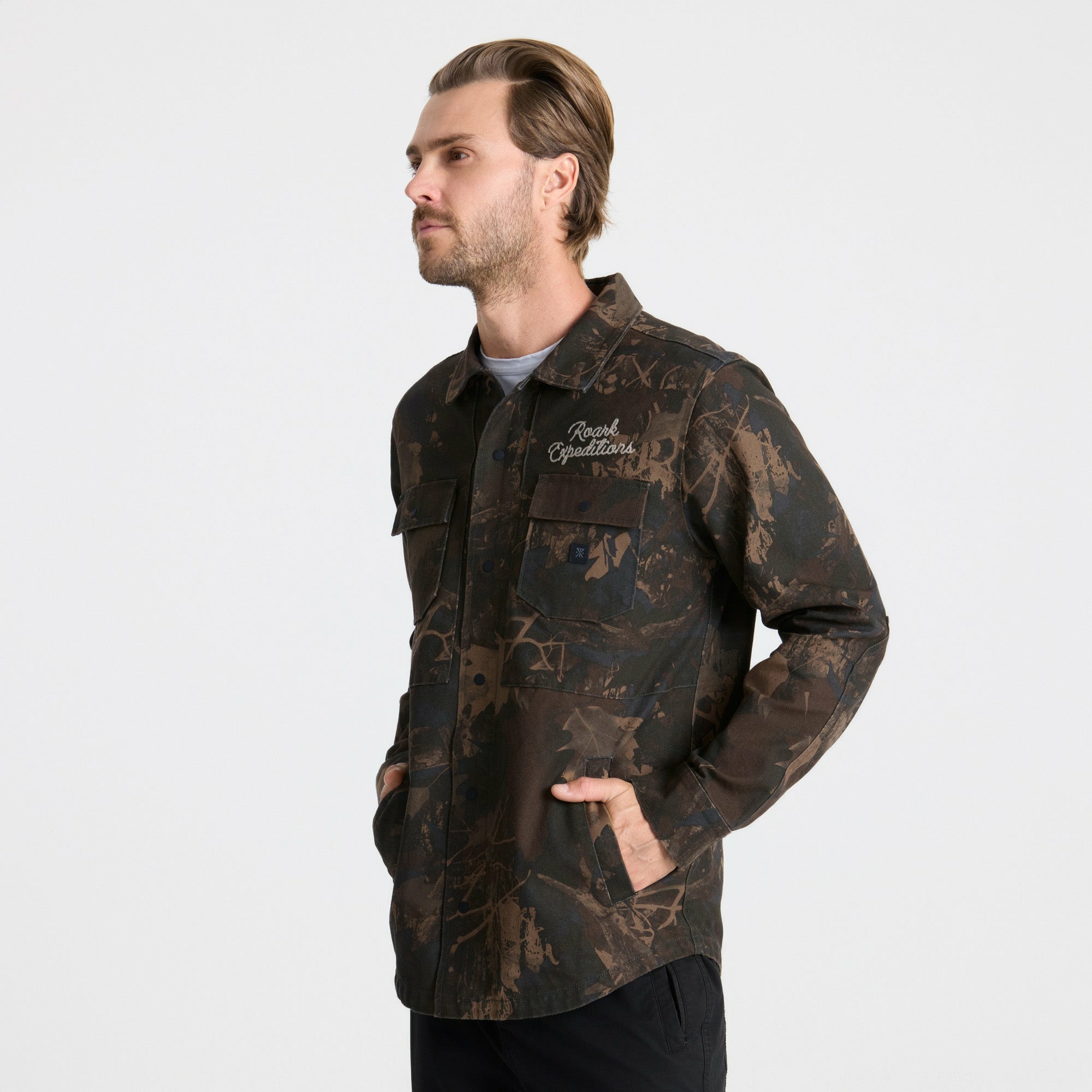 Hebrides Unlined Jacket in Camo