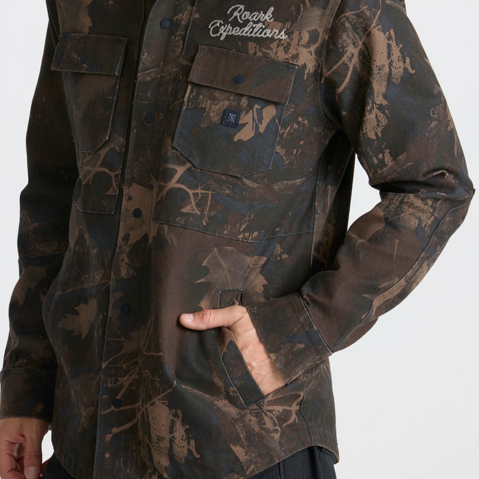 Hebrides Unlined Jacket in Camo