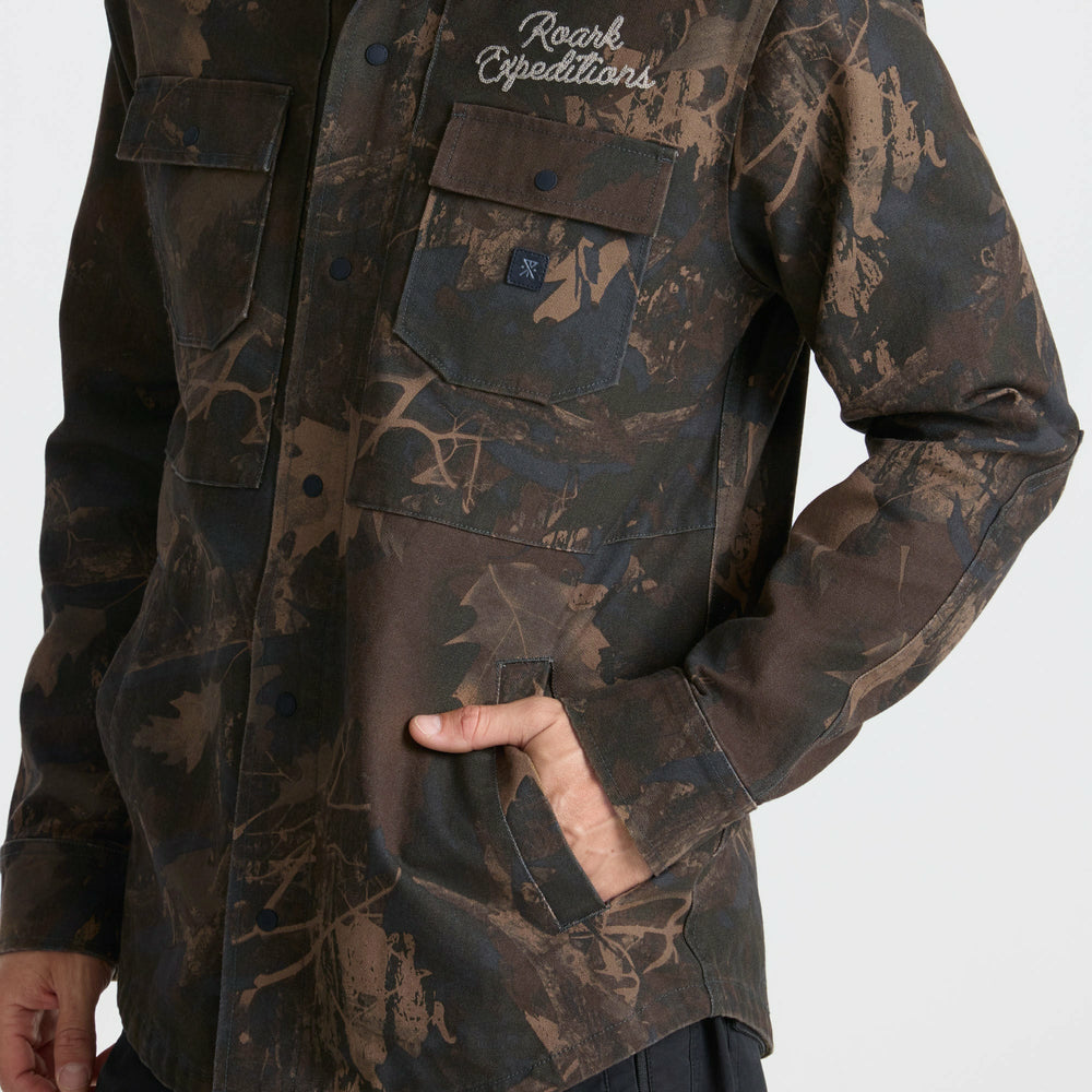 Hebrides Unlined Jacket in Camo