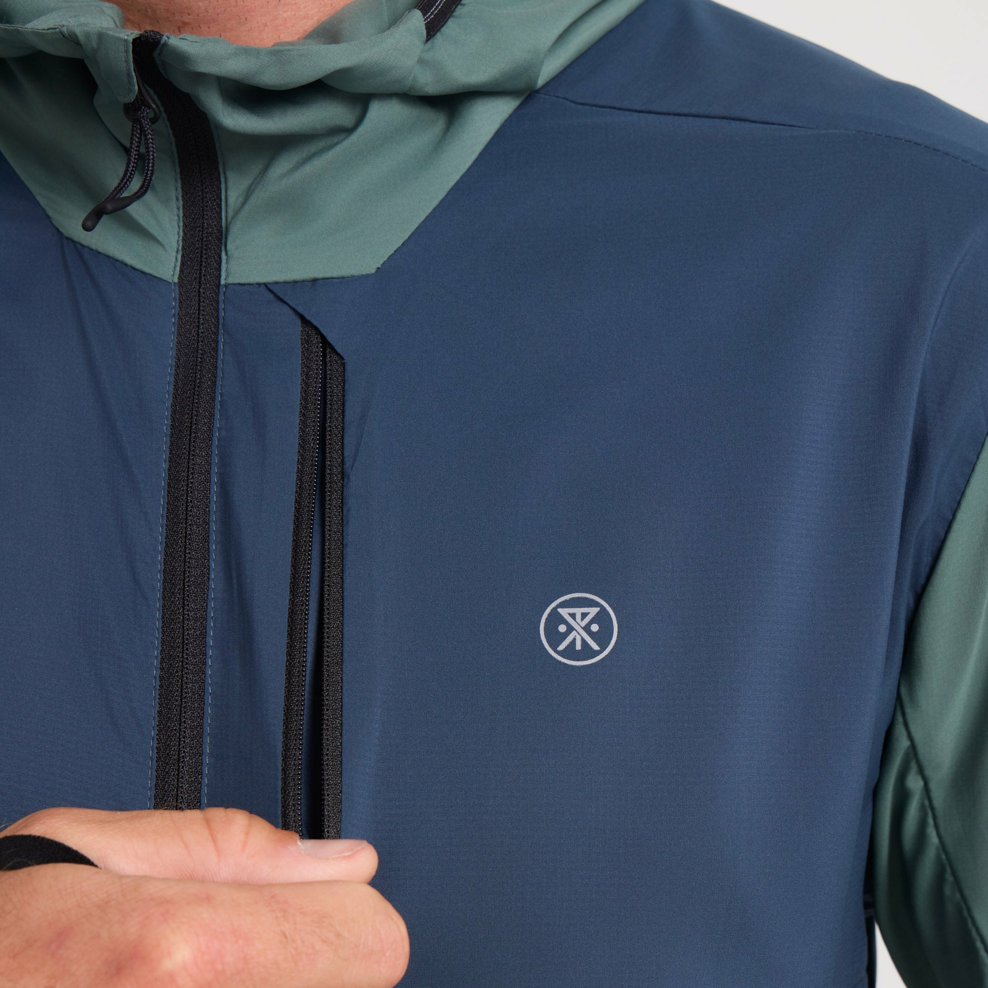 Secondwind 3.0 Jacket in Slate Green/Blue