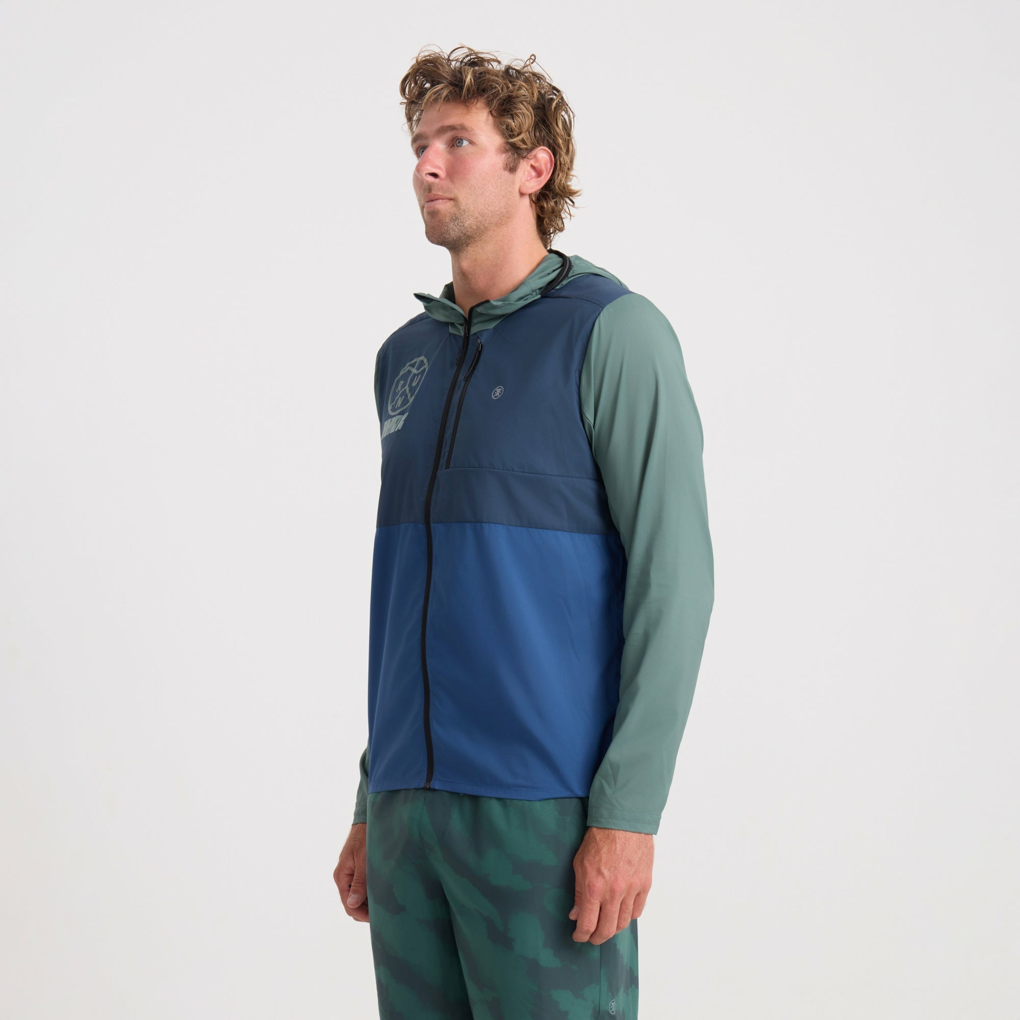 Secondwind 3.0 Jacket in Slate Green/Blue