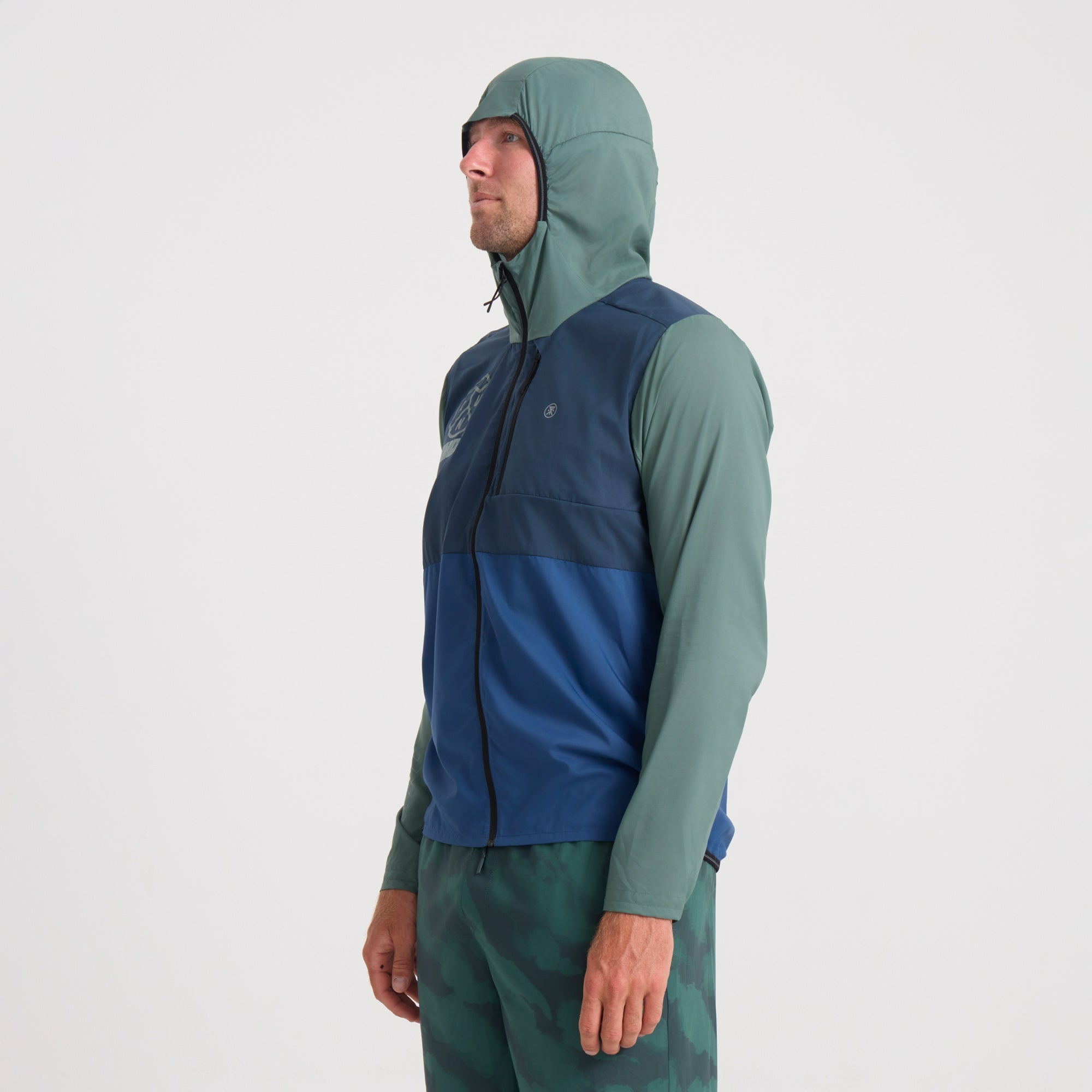 Secondwind 3.0 Jacket in Slate Green/Blue