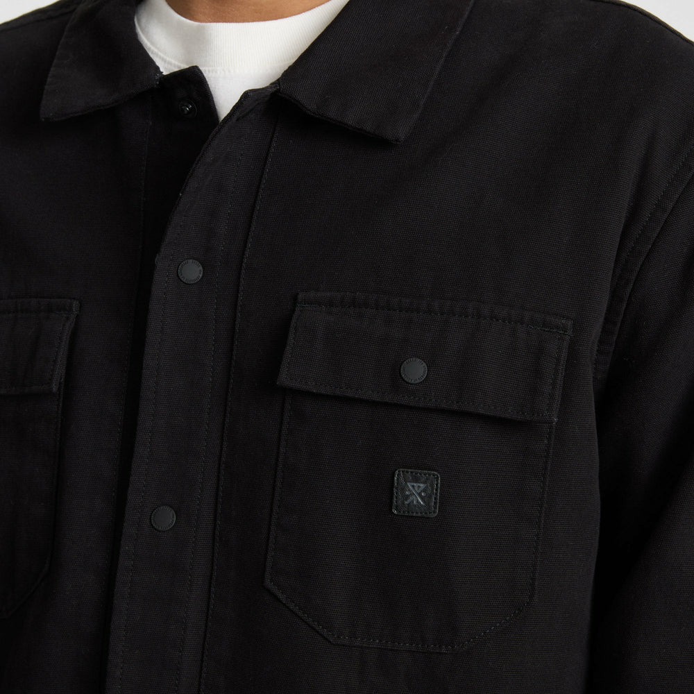 Hebrides Unlined Jacket in Black