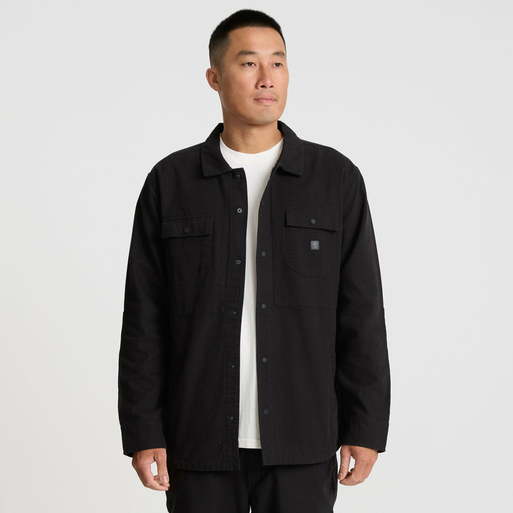 Hebrides Unlined Jacket in Black