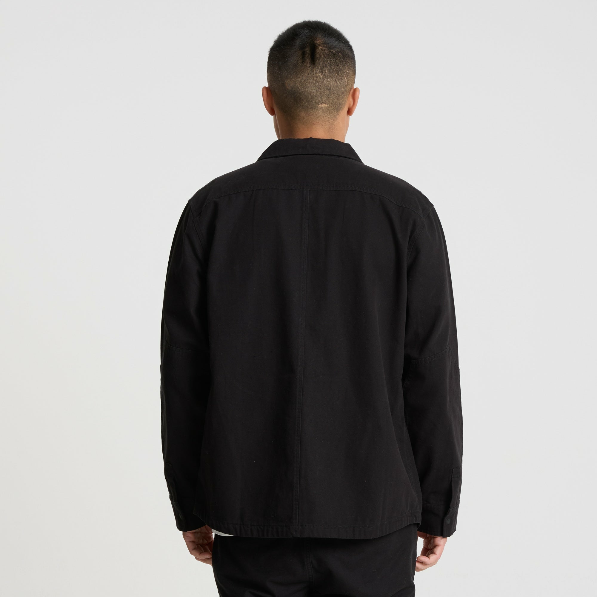 Hebrides Unlined Jacket in Black