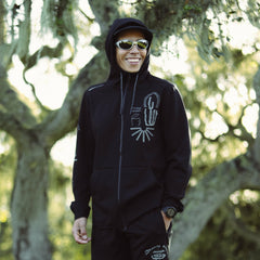 El Morro Zip Fleece 2.0 Hoodie in Black