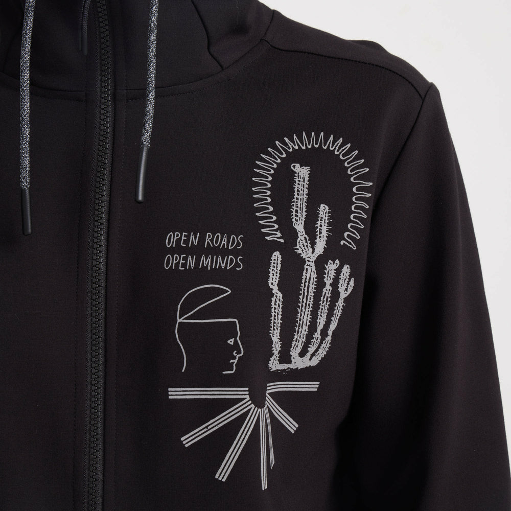 El Morro Zip Fleece 2.0 Hoodie in Black