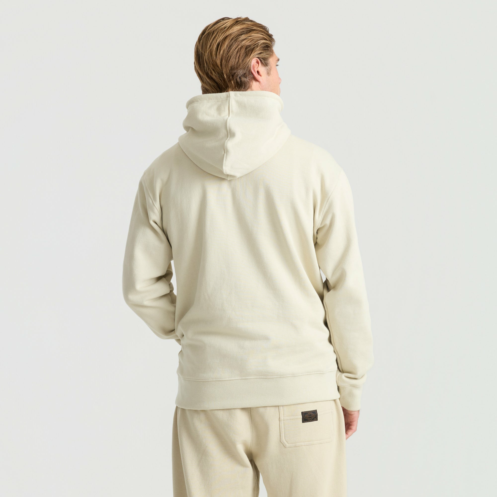 Bolo Fleece Hoodie in Fossil