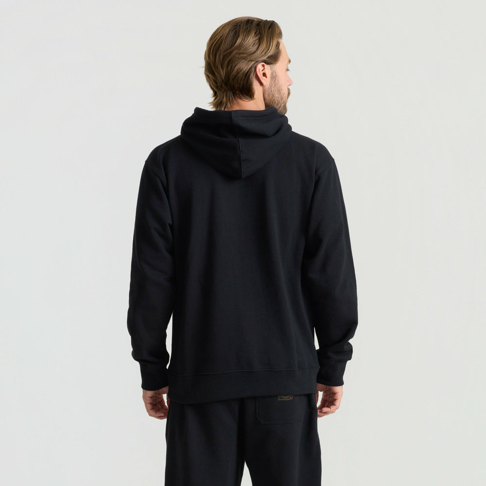 Bolo Fleece Hoodie in Black