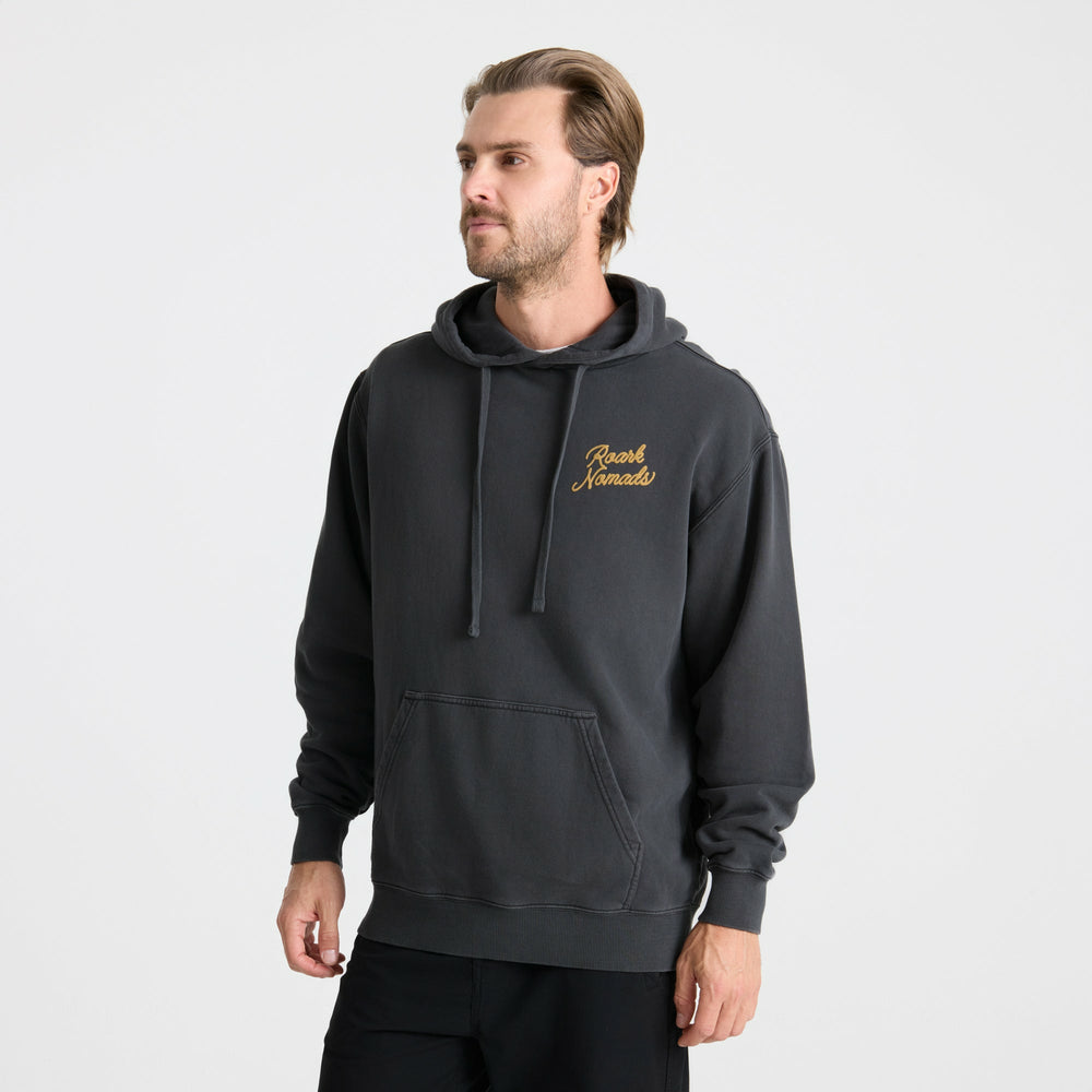 Nomads Badge Fleece in Onyx