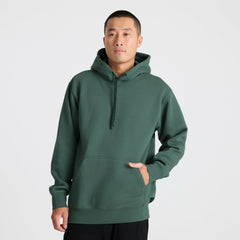 Bolo Fleece Hoodie in Slate Green