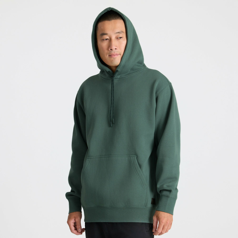 Bolo Fleece Hoodie in Slate Green