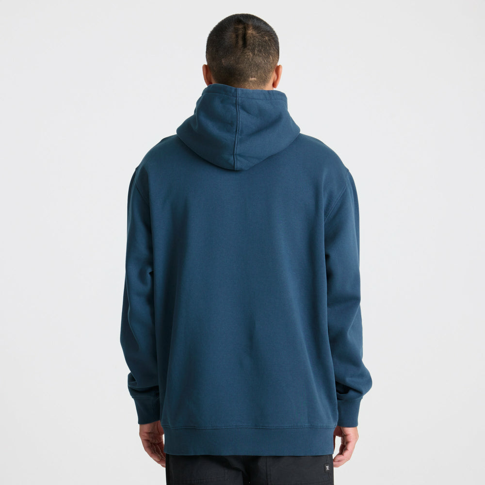 Safe Camp Embroidery Fleece in Navy