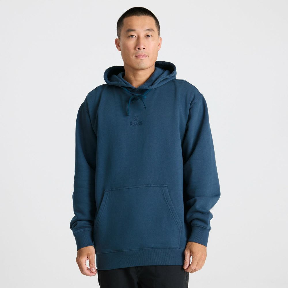 Safe Camp Embroidery Fleece in Navy