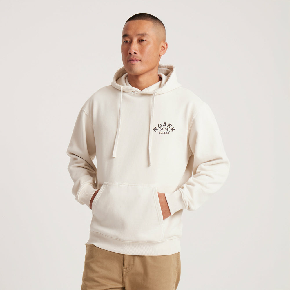 Gear And Guides Hoodie in Bone