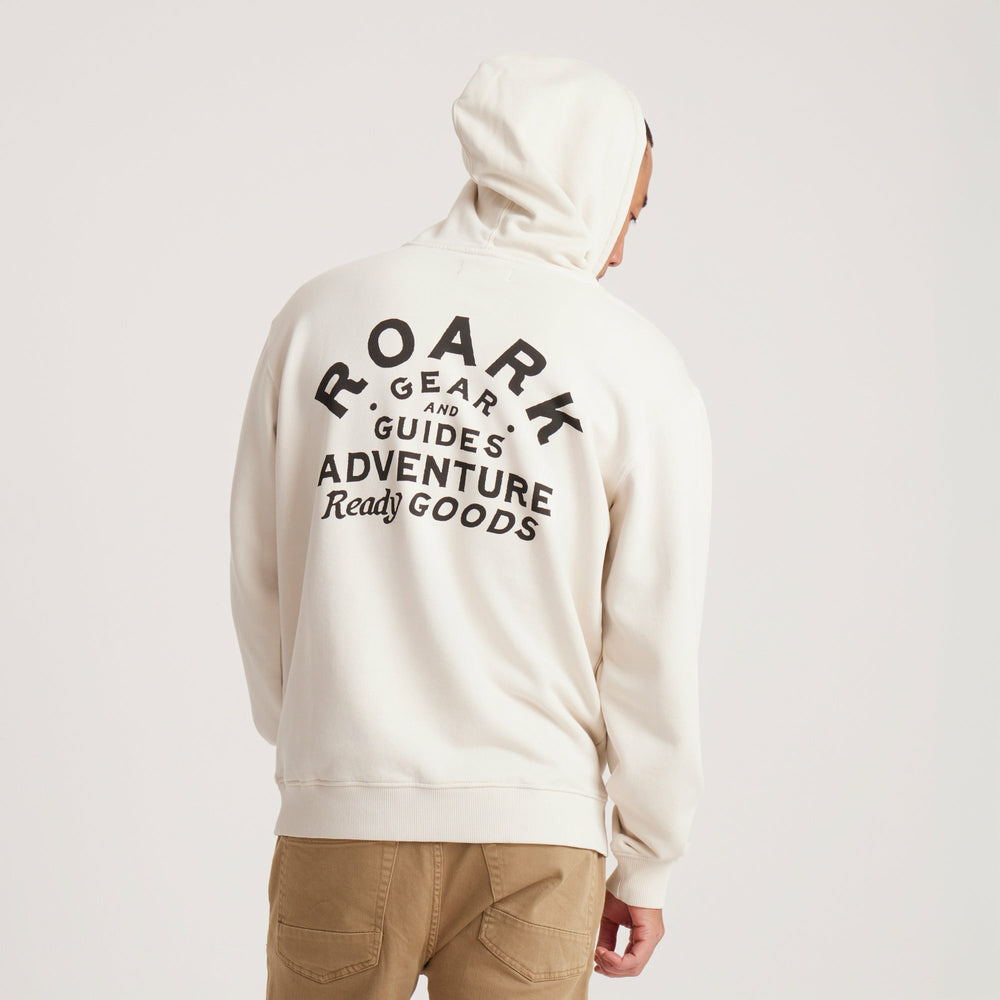 Gear And Guides Hoodie in Bone