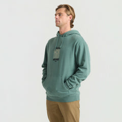 Wild By Nature Hoodie in Slate Green