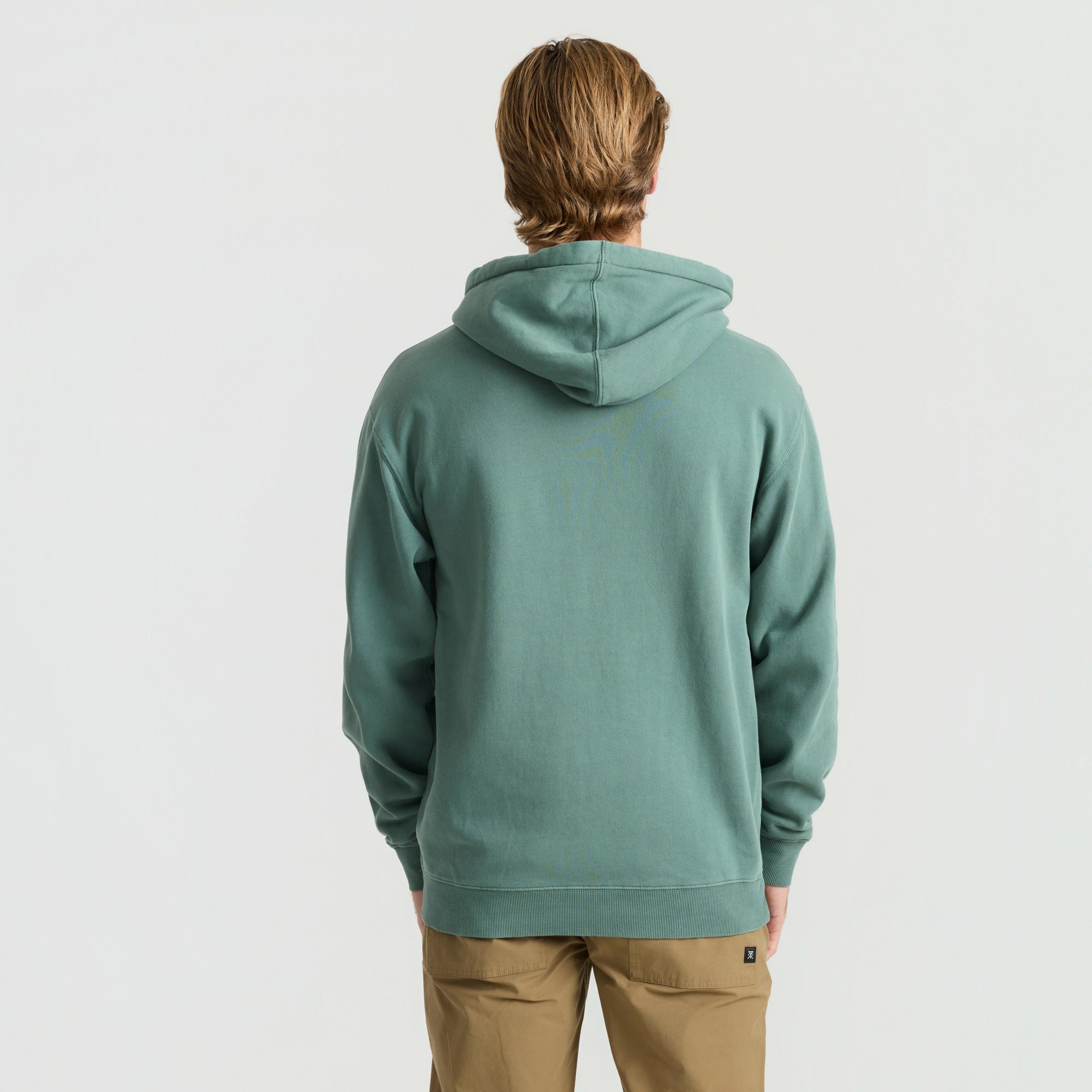 Wild By Nature Hoodie in Slate Green