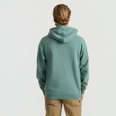 Wild By Nature Hoodie in Slate Green