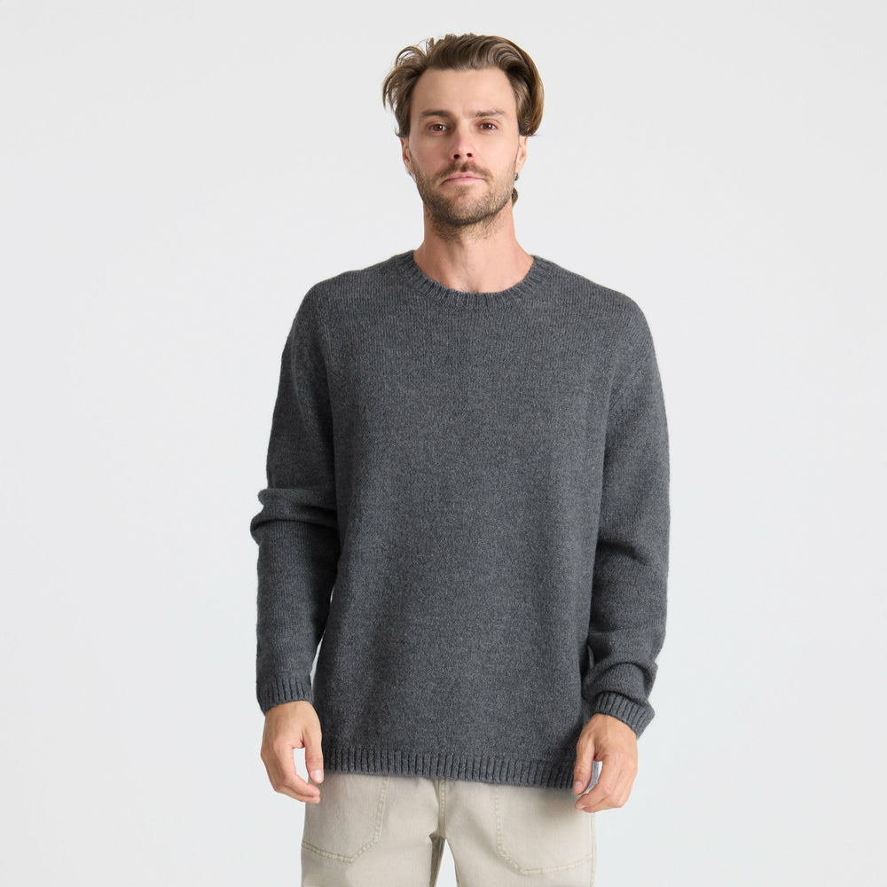 Nordsman Wool Sweater in Charcoal