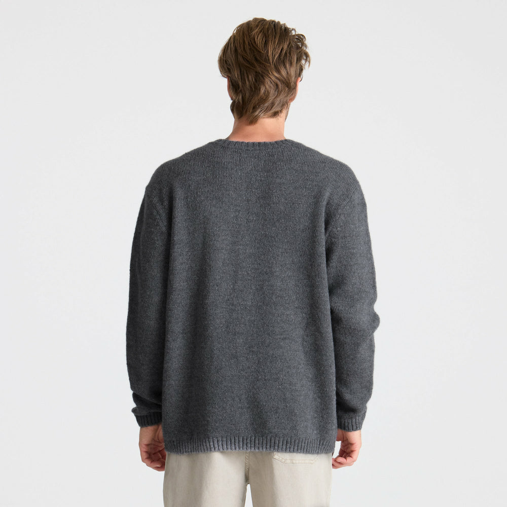 Nordsman Wool Sweater in Charcoal