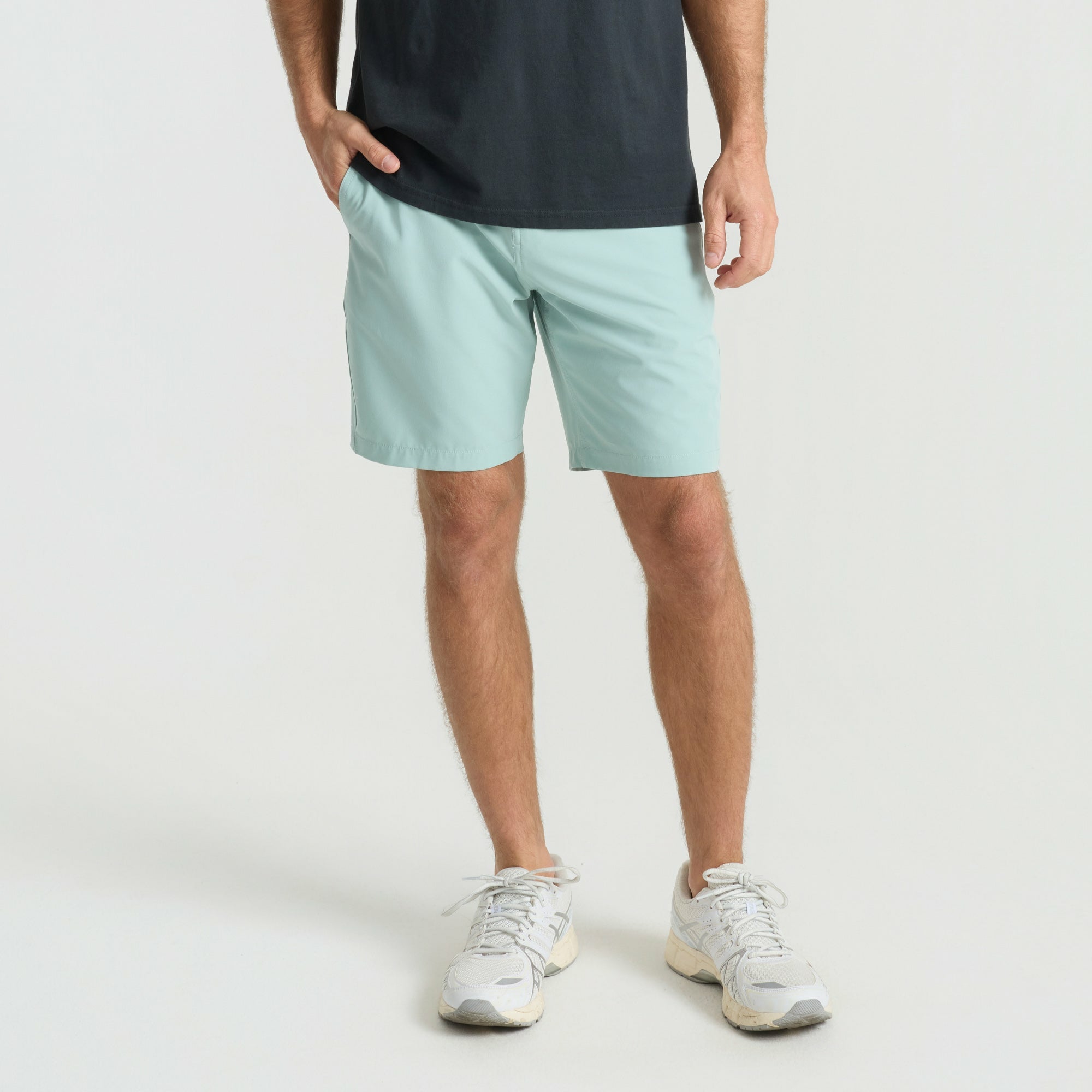 Hytide Hybrid Shorts in Hazy Blue