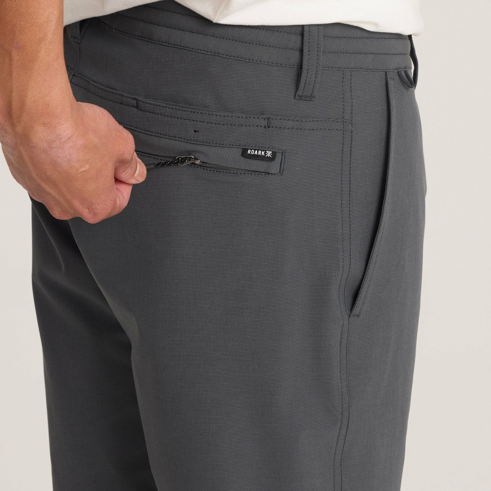 Hytide Hybrid Shorts in Charcoal