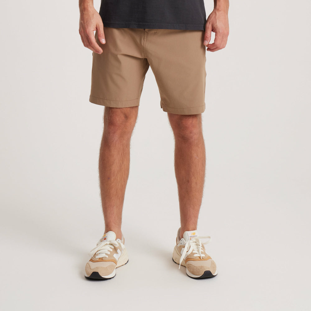 Hytide Hybrid Shorts in Dark Khaki