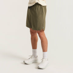 Serrano 7" Active Stretch Shorts in Military