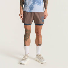 Bommer 3.5" Shorts in Faded Brown