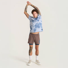 Bommer 3.5" Shorts in Faded Brown