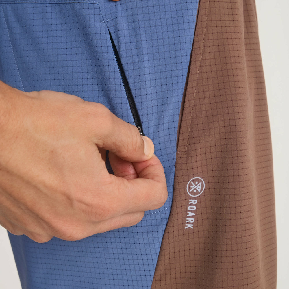 Bommer 3.5" Shorts in Faded Brown
