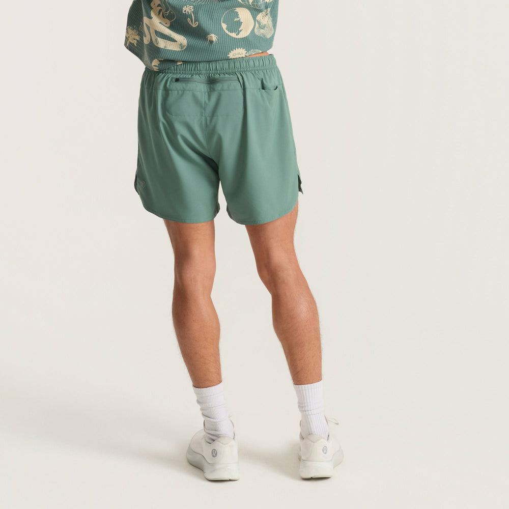 Baja 5" Shorts in Slate Green